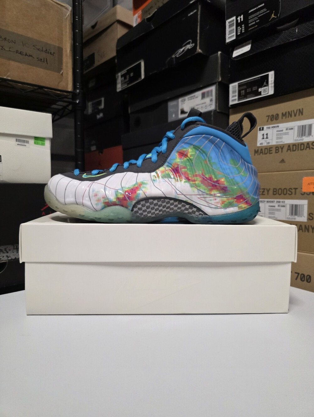 Nike Air Foamposite One PRM 'Weatherman' Sz 8.5